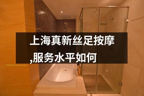上海真新丝足按摩,服务水平如何
