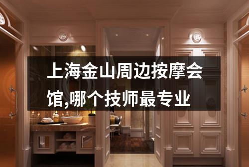 上海金山周边按摩会馆,哪个技师最专业