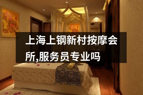 上海上钢新村按摩会所,服务员专业吗
