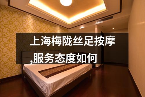 上海梅陇丝足按摩,服务态度如何
