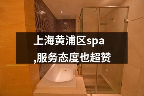 上海黄浦区spa,服务态度也超赞