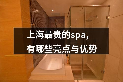 上海最贵的spa,有哪些亮点与优势