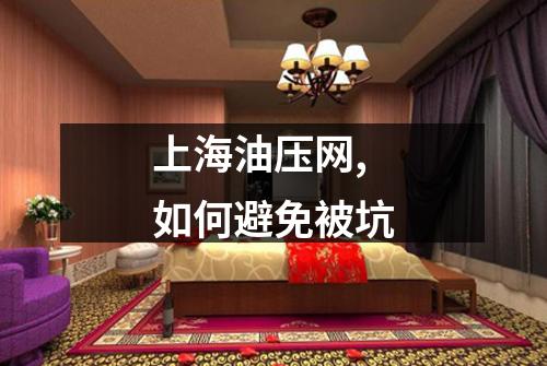 上海油压网,如何避免被坑