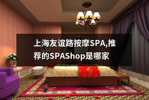 上海友谊路按摩SPA,推荐的SPAShop是哪家