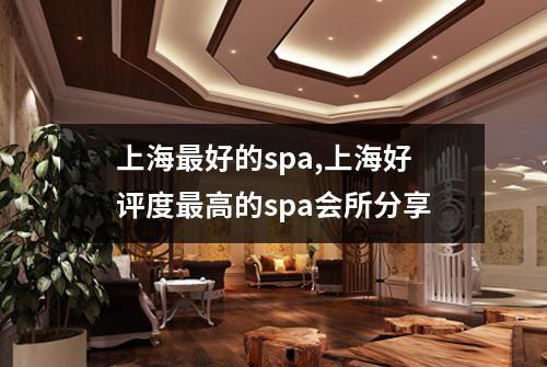 上海最好的spa,上海好评度最高的spa会所分享