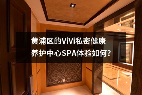 黄浦区的ViVi私密健康养护中心SPA体验如何？